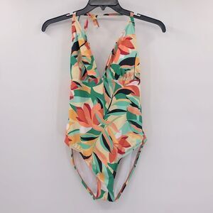 Mynah 16W Tropical 1pc Swim‎ Suit